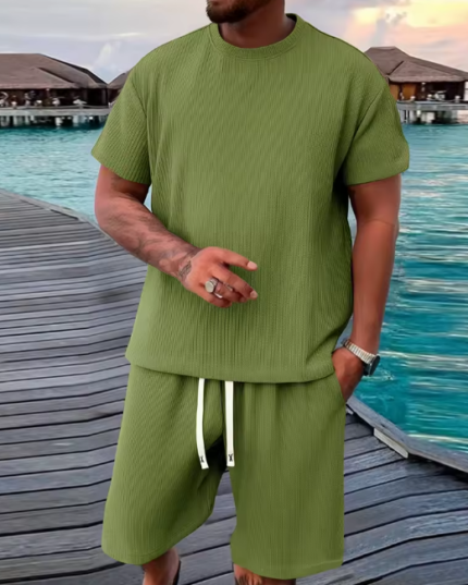 طقم شورت رجالي